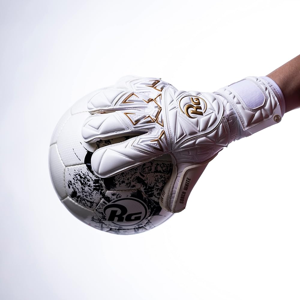 Genuine (R.G.) RG Goalkeeper Gloves High Model Japan Limited Snaga White Contact White Grip S White