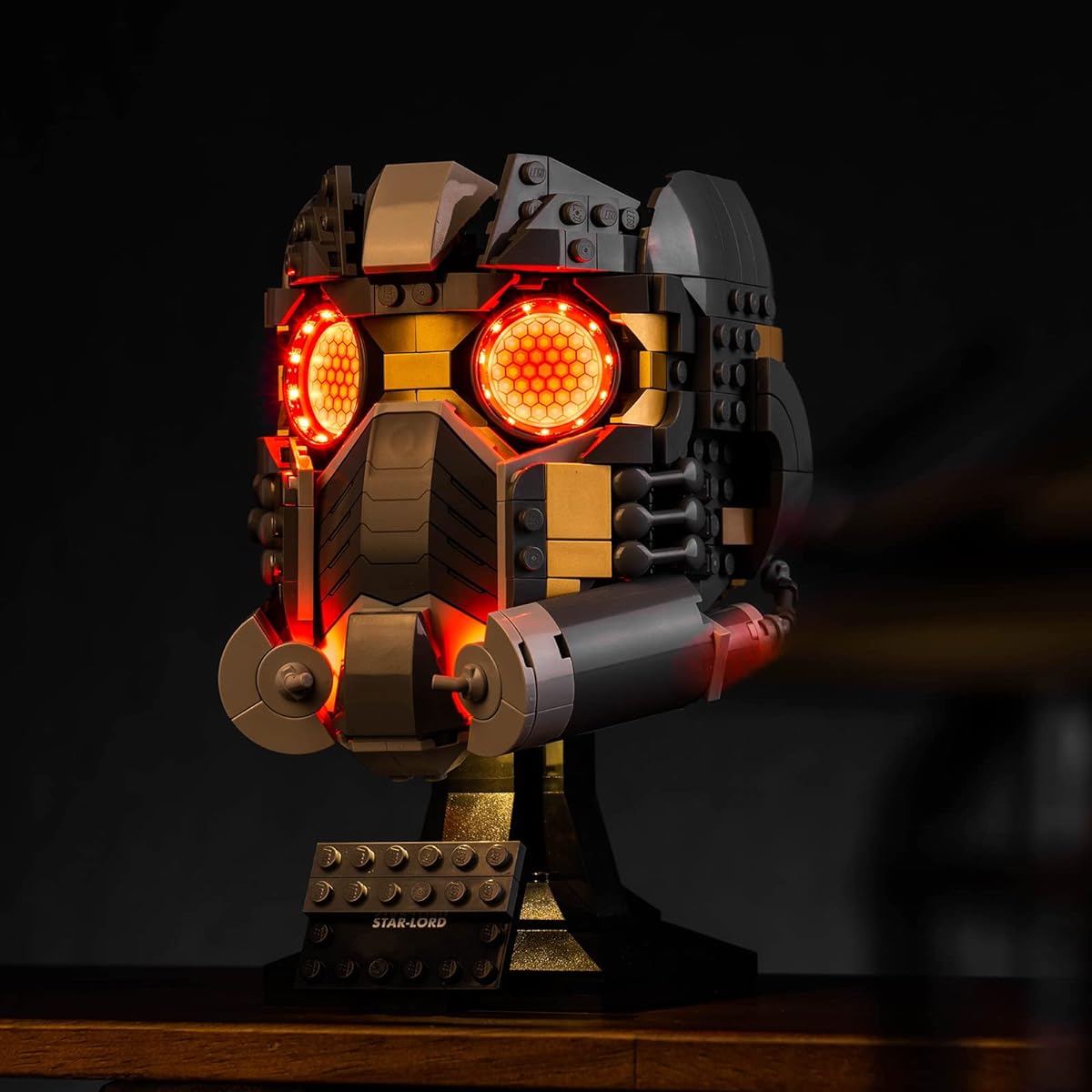 BrickBling LED Light Lego Star Road Helmet Set 76251 (Light Only) 2023 Compatible with Lego Helmets Light up your model