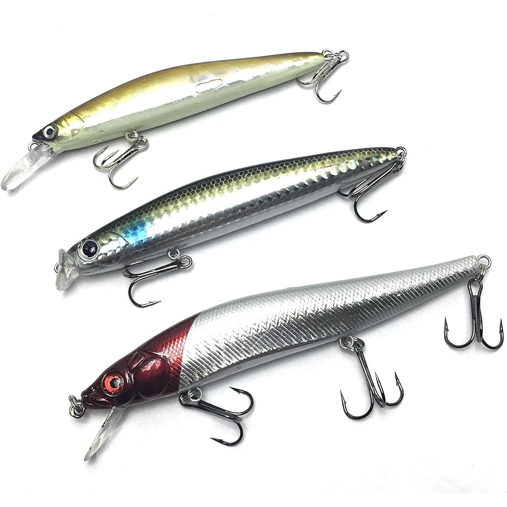 Seabass Minnow 10 Piece Set Lipless Minnow Seabass Minnow Seabass Lure Set Shad