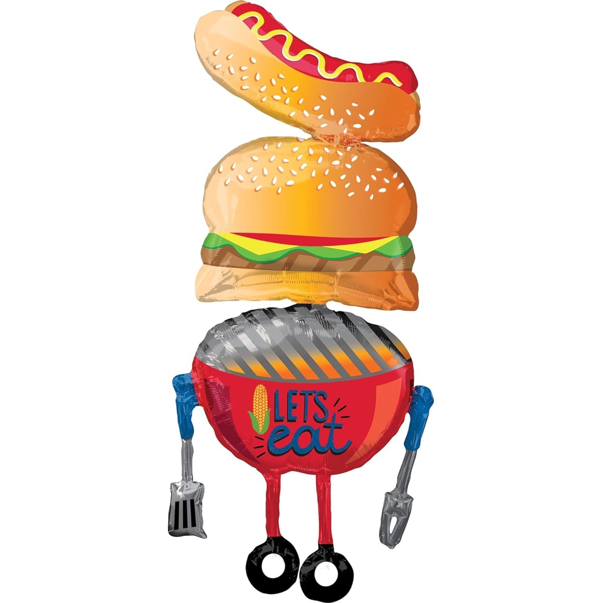 4th of July Patriotic BBQ Party Balloon Decorations