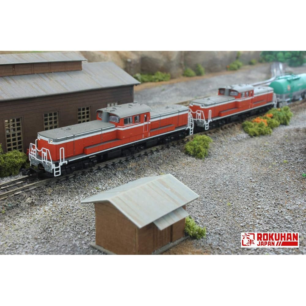 Z Gauge DD51 1000 Goto General Vehicle Depot Heavy Duty Set T002-9 Railway Model Diesel Locomotive