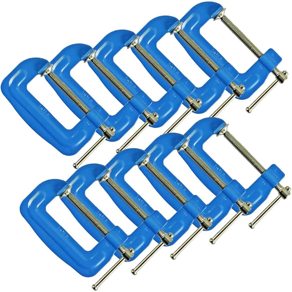SUN UP steel clamp 10 pieces (box) 75mm