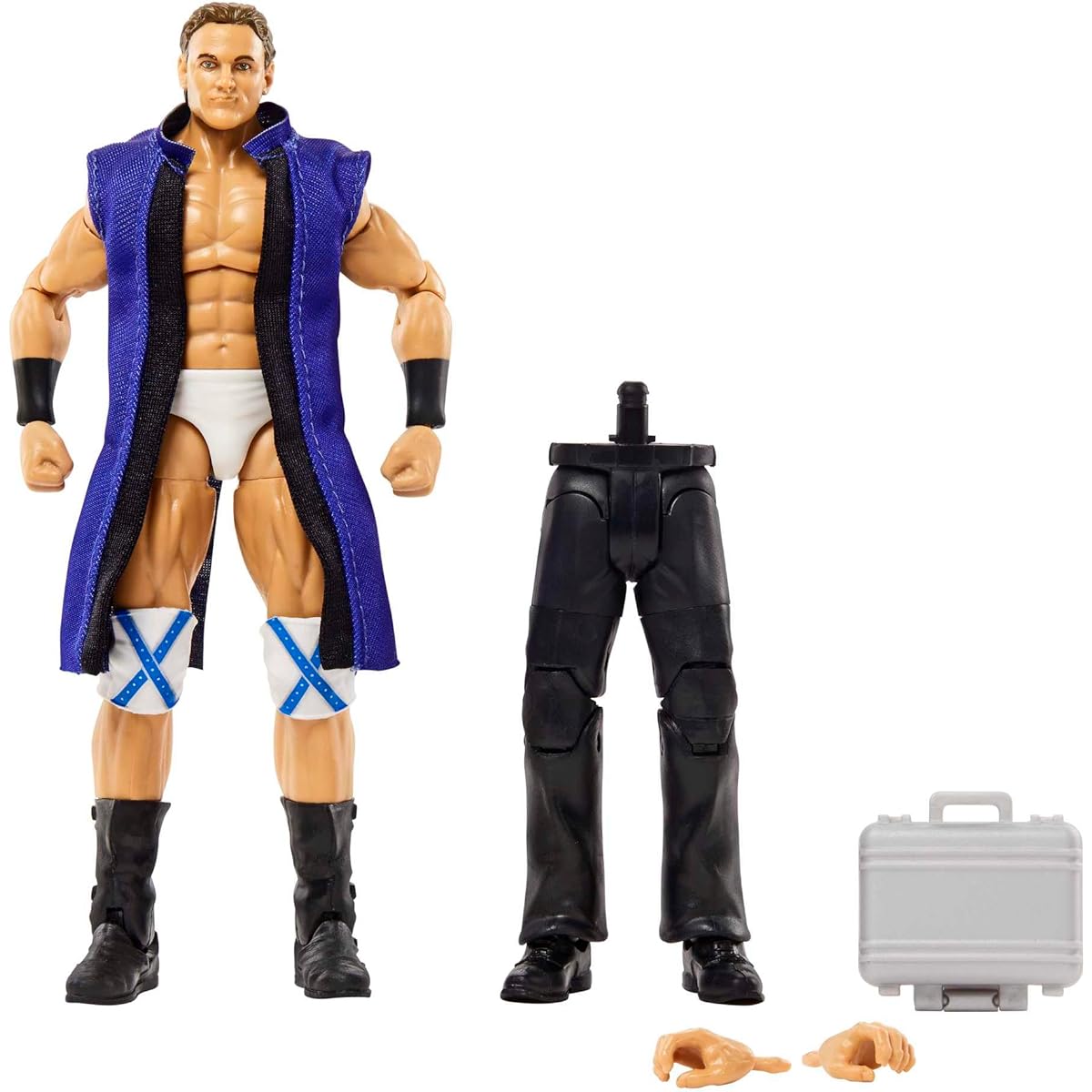 WWE Drew McIntyre Survivor Series Elite Collection Action Figure Rick Rude Build-A-Figure Parts Collection Gift Ages 8+