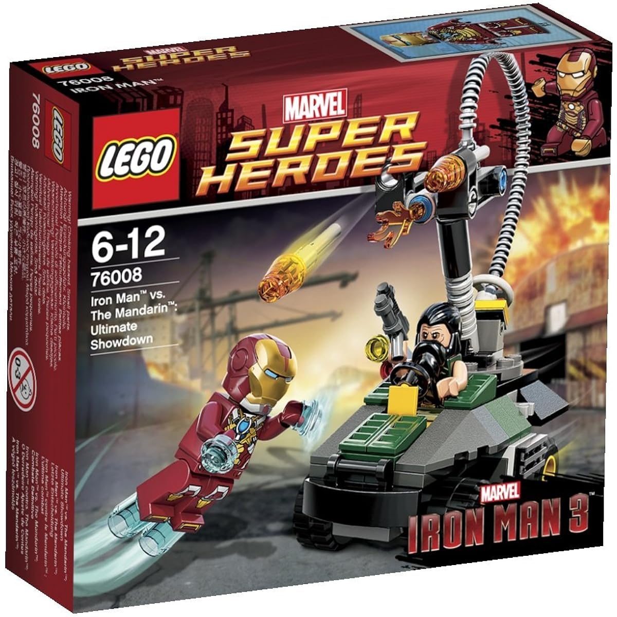LEGO 76008 Marvel Super Heroes Iron Man vs. The Mandarin Ultimate Showdown LEGO Super Heroes [Parallel Import]