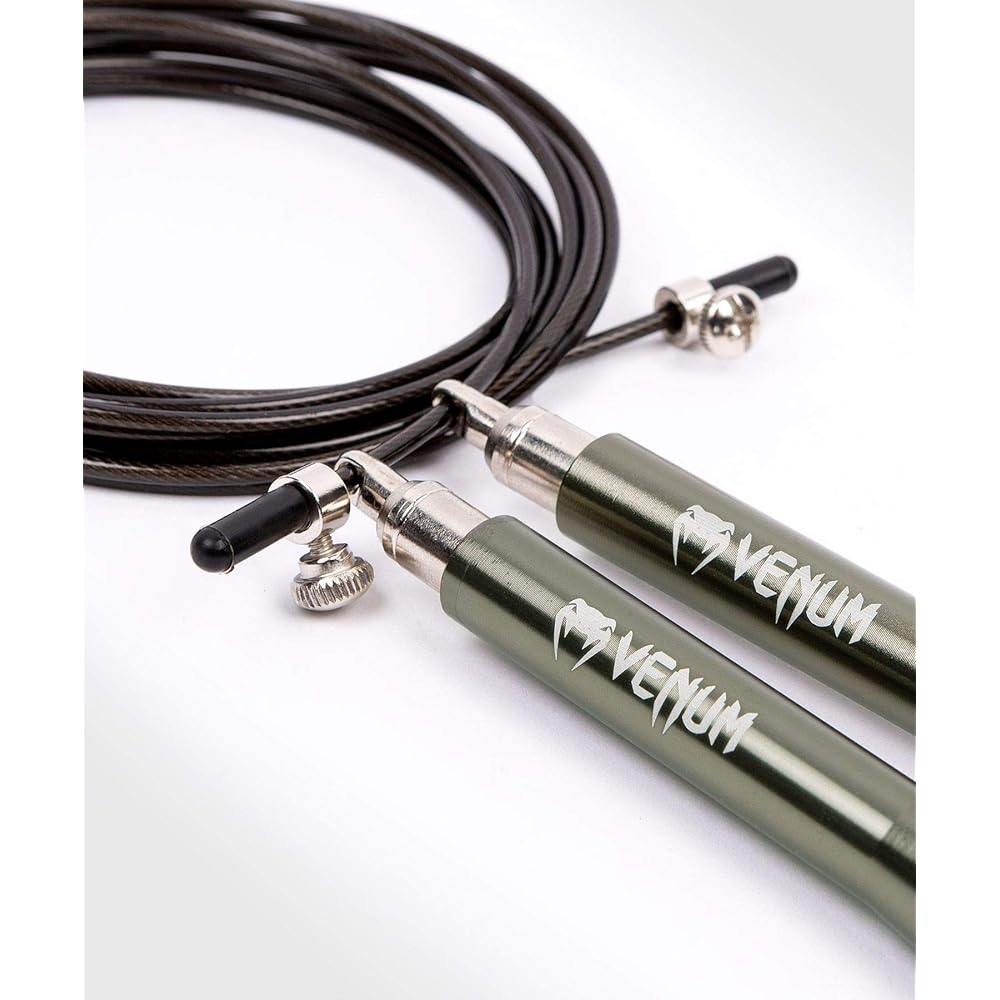 VENUM Jump Rope THUNDER EVO JUMP ROPE // Skipping rope for training, for adults, bearing jump rope, boxing, fitness, sports, diet, exercise, long, high speed rotation, jump rope, aluminum alloy, stylish, men's, women's rope