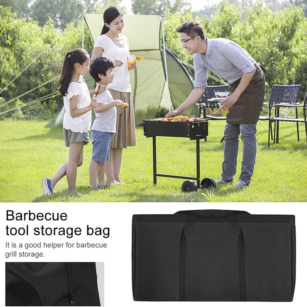 BBQ bag, cargo bag, large storage, tote bag, storage bag, camping equipment, outdoor bag, seven wheel bag, BBQ, grilled meat, outdoor, outdoor activities