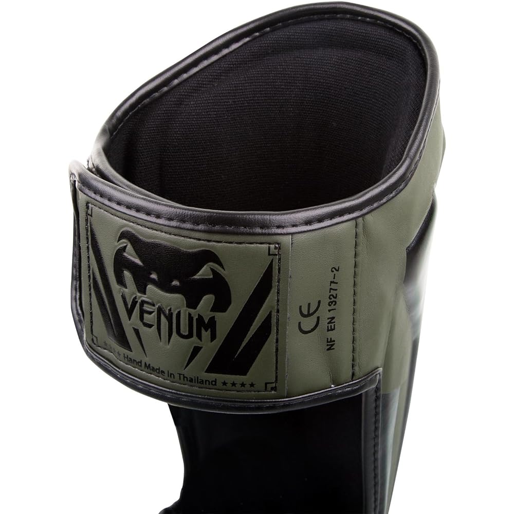 VENUM Stand Up Shin Guard Elite - Elite (Khaki/Black)