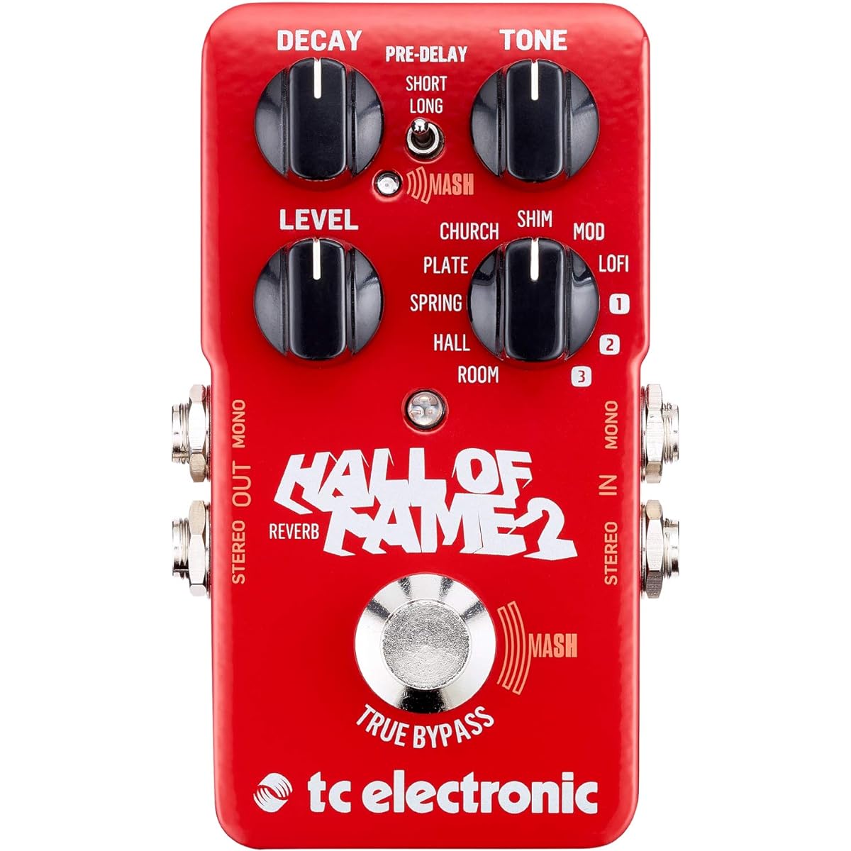 tc electronic ◆ Hall of Fame 2 Reverb ◆ Standard reverb guitar effector "parallel import product"