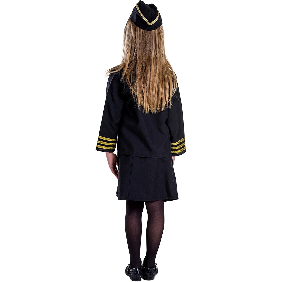 Dress Up America 366-M Flight Attendant Set Costume - Size Medium 8-10 (M)