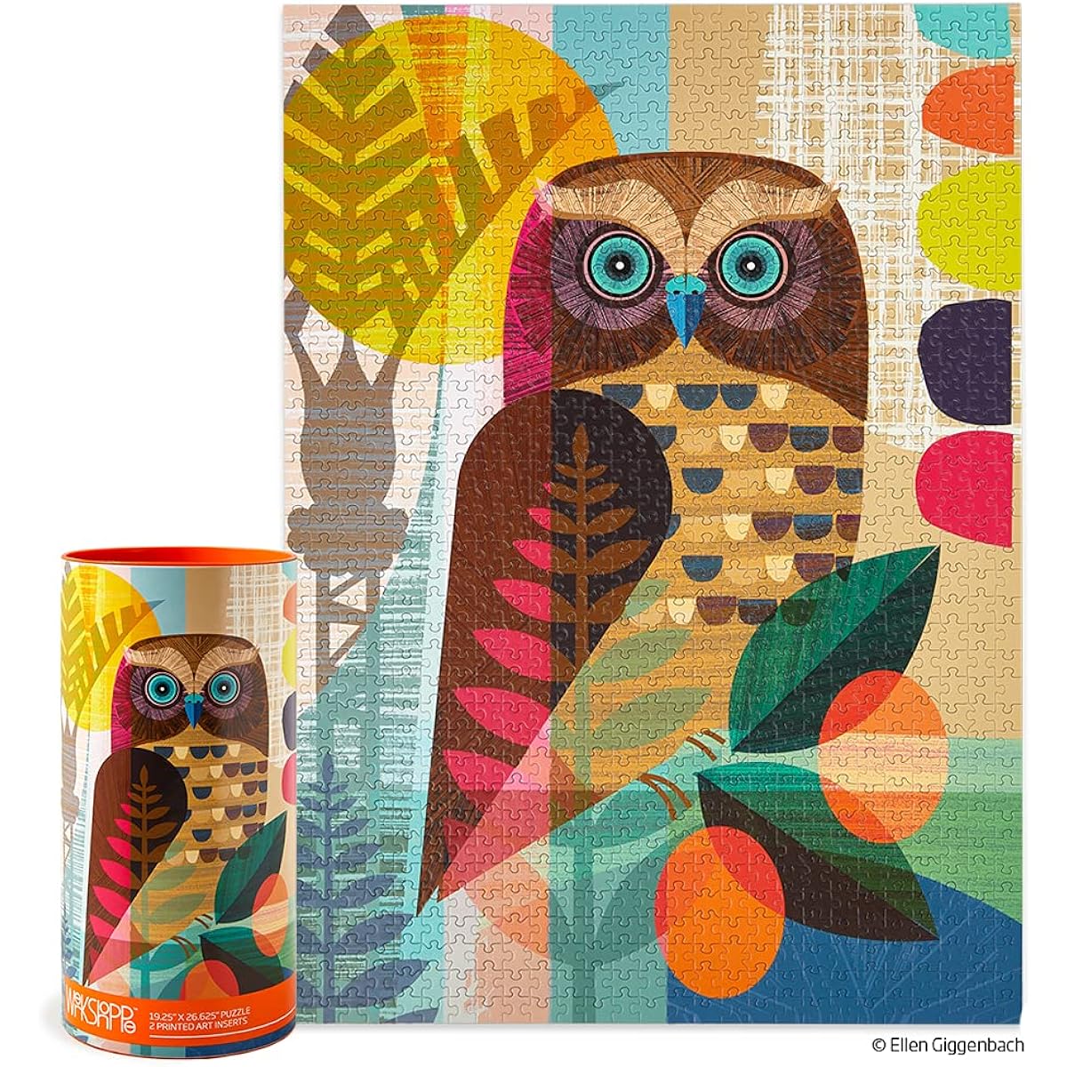 Ruru Owl | 1000 piece jigsaw puzzle