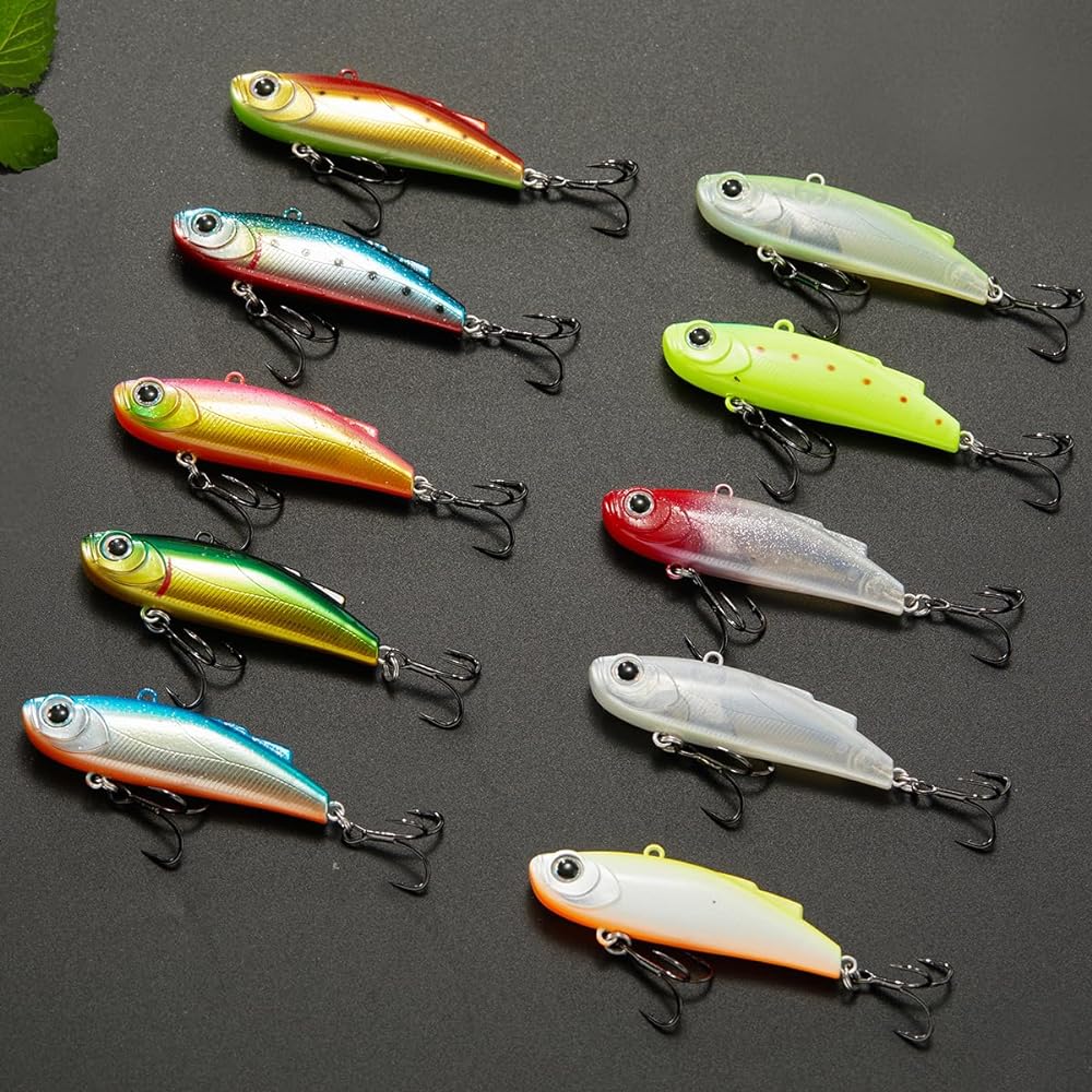 [Seiran Lure] Lure Seabass Vibration 57mm 11.5g 5 Color Set Mini Vibe Vibration Seabass Lure