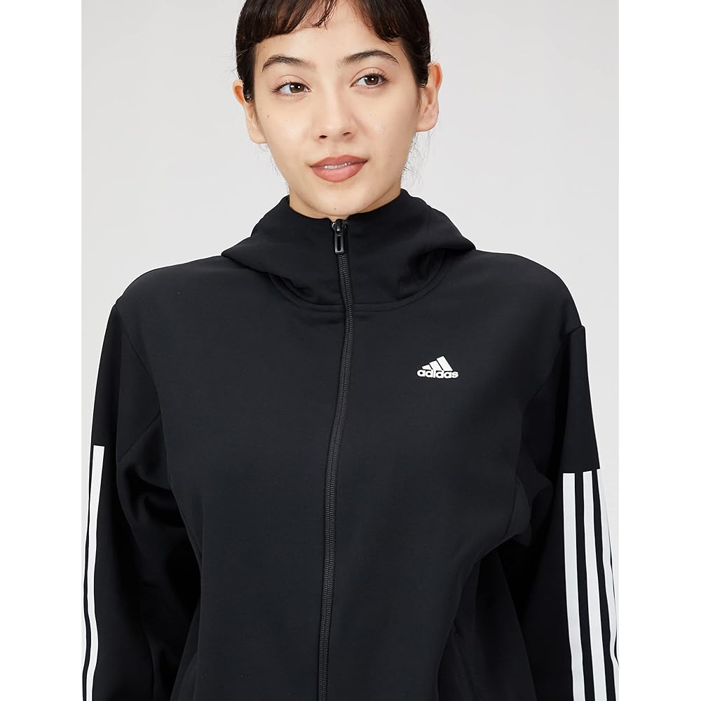 [Adidas] Sweat Parka 24/7 Regular Fit Fleece Full Zip Parka RB323 Women's