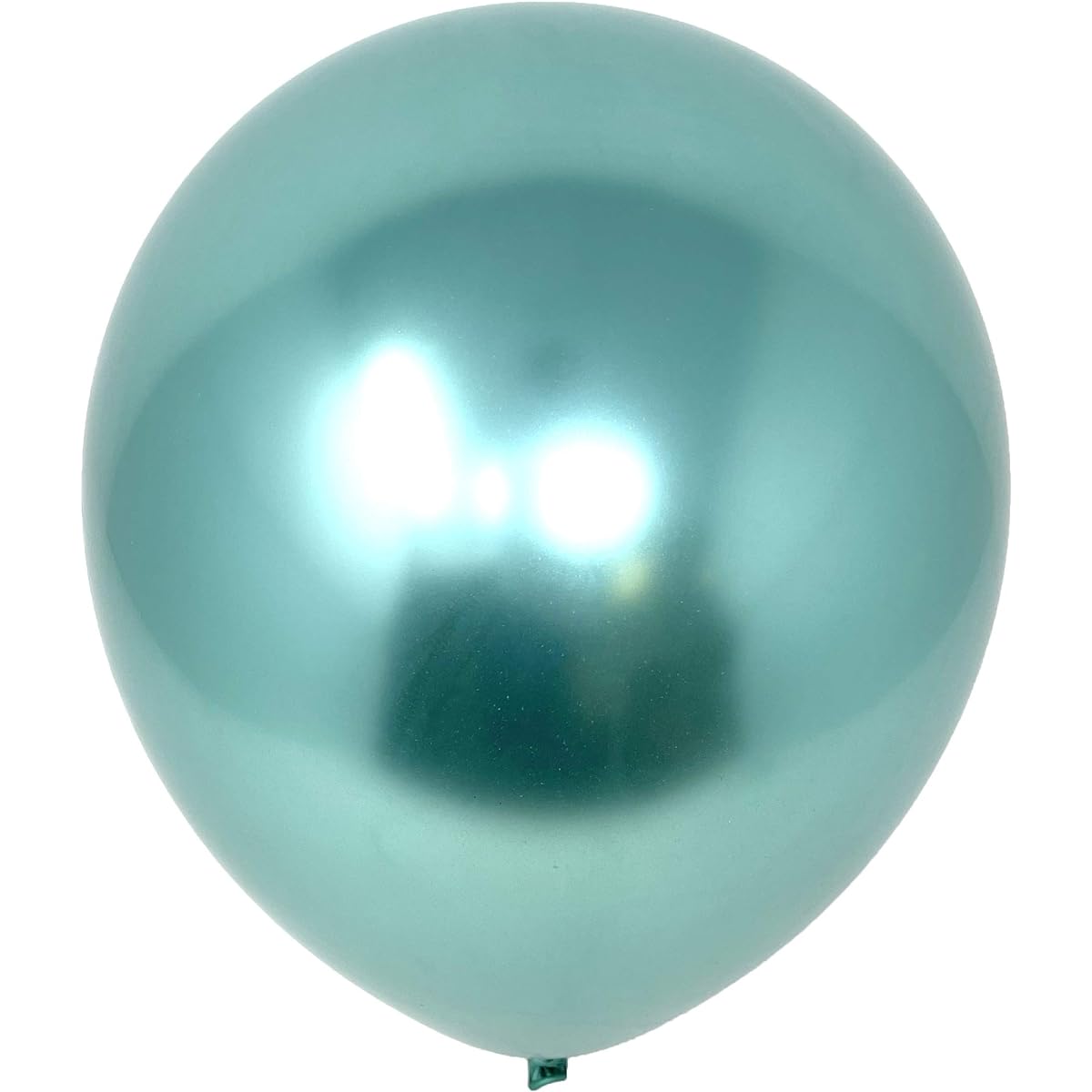 Allgala 12" 50pcs 2.8g Latex Heavy Metallic Chrome Balloons - Green - BL52087