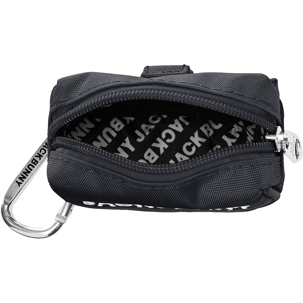 [Jack Bunny] [Continuing standard product] Ball case [Logo zipper series] (Can hold 2 balls) / Golf / 262-3984102