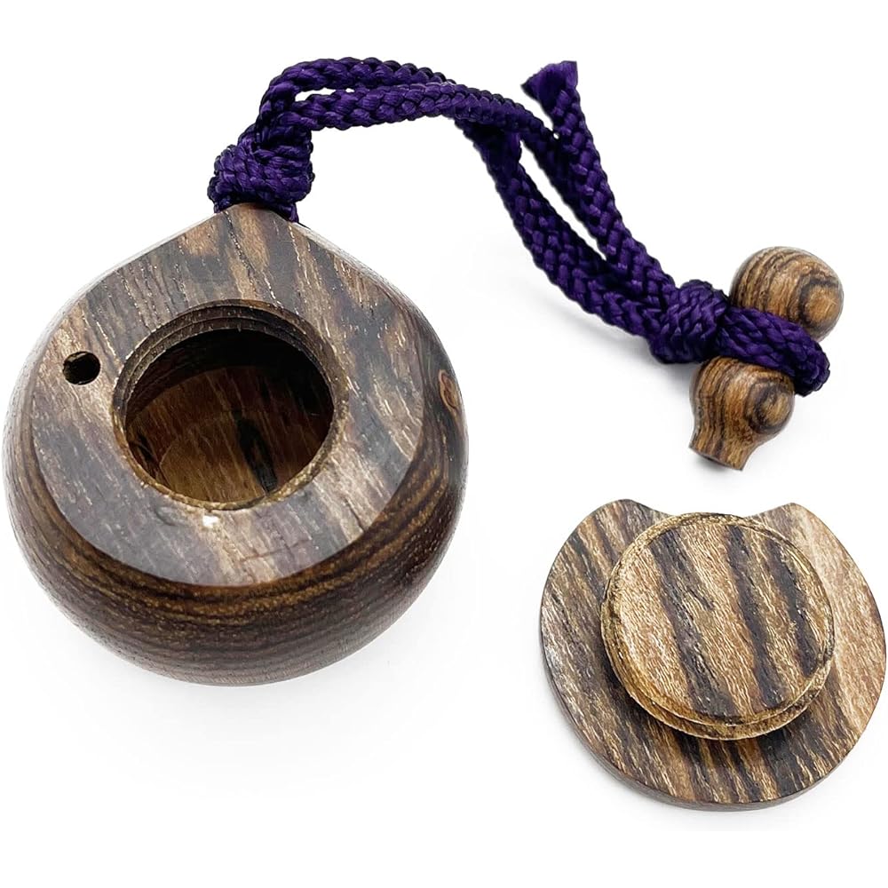 shingon.shop Incense holder, Incense case, high quality wooden (Kohodan)