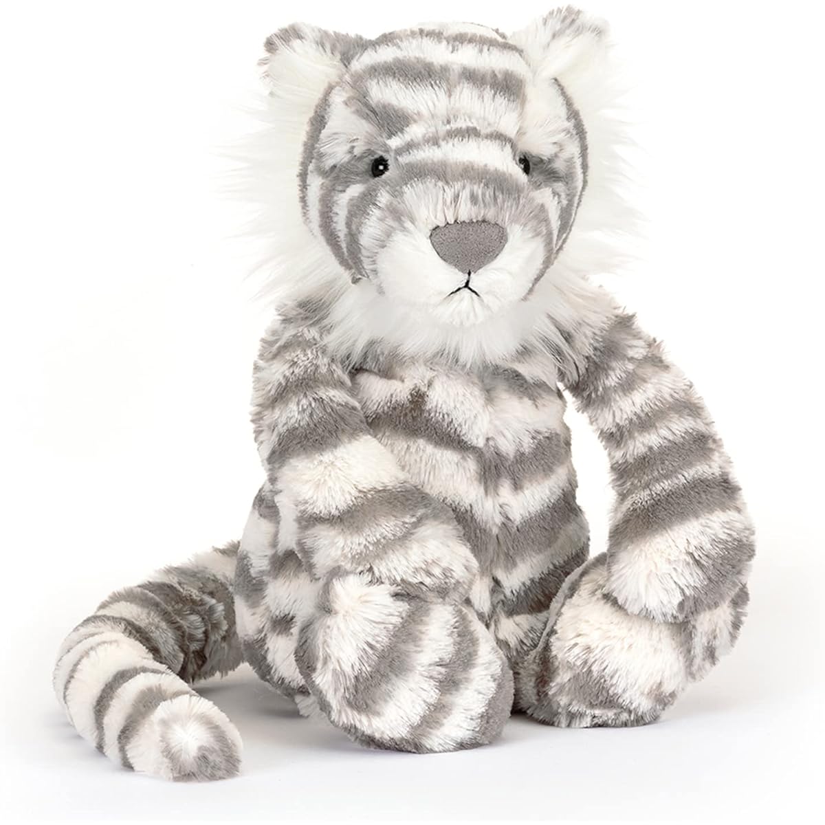 Jellycat Bashful Snow Tiger Medium Plush Toy