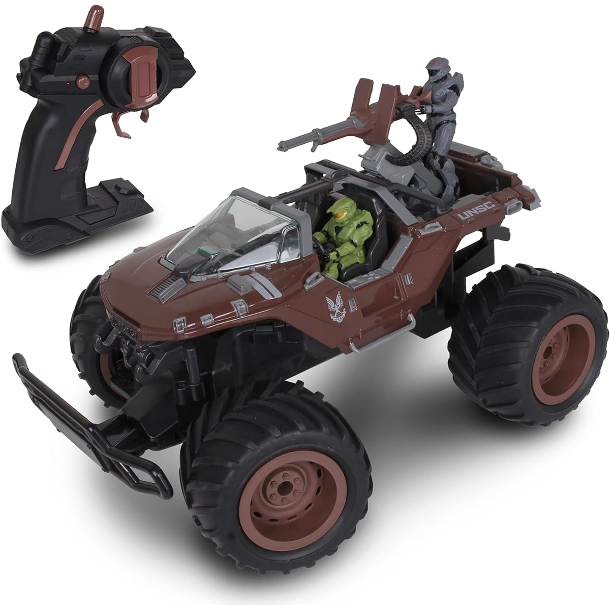 NKOK Halo Infinite RC:UNSC Warthog Mud Hog - Stunt Performance Master Chief & Spartan 2.4GHz Radio Controlled Vehicle