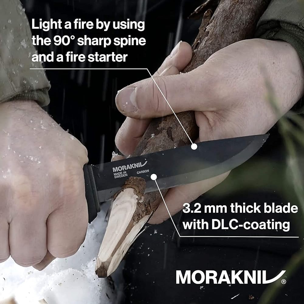 Morakniv Bushcraft Black Blade Carbon