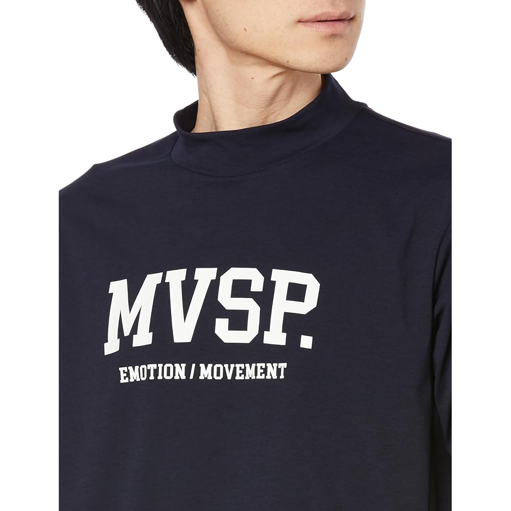[DESCENTE] T-shirt, Mock Neck, Short Sleeve Shirt, Short Sleeve Shirt, T-Shirt MOVESPORT MVSP Sunscreen, UV Protection, College Style, Sweat Absorbent, Quick Drying
