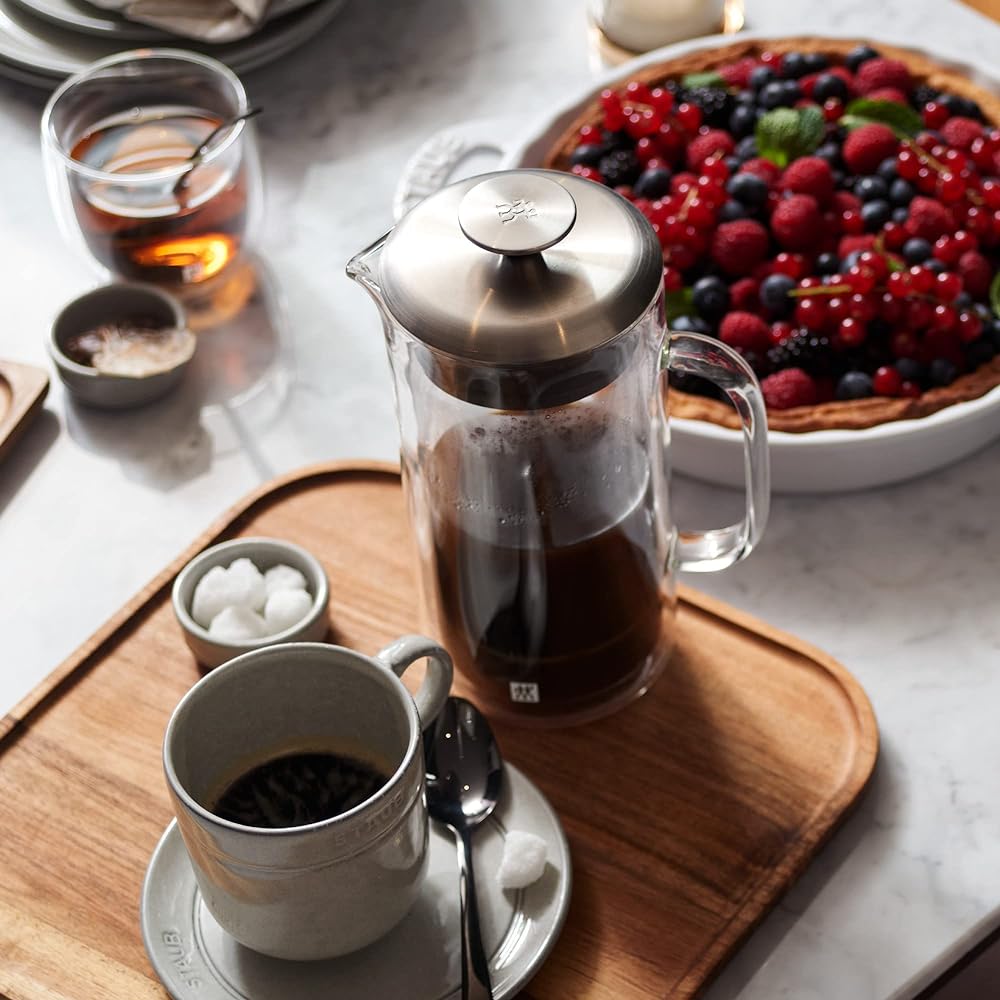 ZWILLING "French Press 750ml" Coffee Maker Tea Press Clear [Authorized Japanese Product] Sorrent Plus 39500-300