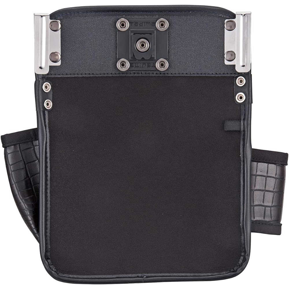 Tajima Sef System Detachable Waist Bag, Croco, 3 Tier Nail Bags, High Strength, Flexible, Highly Durable Synthetic Leather SFKBG-KG3L Easy to put on and take off Can be attached to a belt later Easy to rearrange waist tools Select and attach only the too