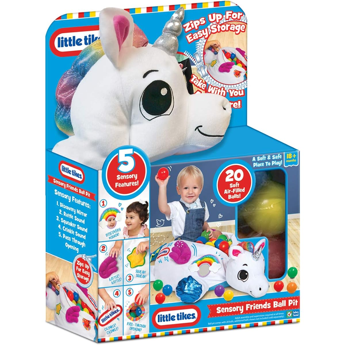 Little Tikes Sensory Unicorn Ball Pit