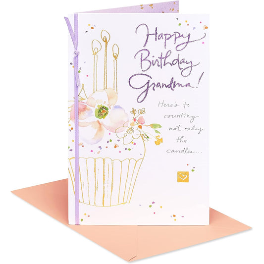 American Greetings Birthday Card for Grandma - Designed by Kathy Davis (All The Beautiful Memories)