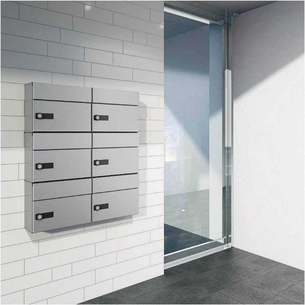 NASTA Post KS-MB35S-L-S Front-in front-out drip-proof type Stainless steel hairline Body: Depth 17.100000000000001cm Body: Height 30cm Body: Width 38.6cm SUS wood screw nominal size ø4.1 x 45, 4 washers, 4 resin plugs Individual