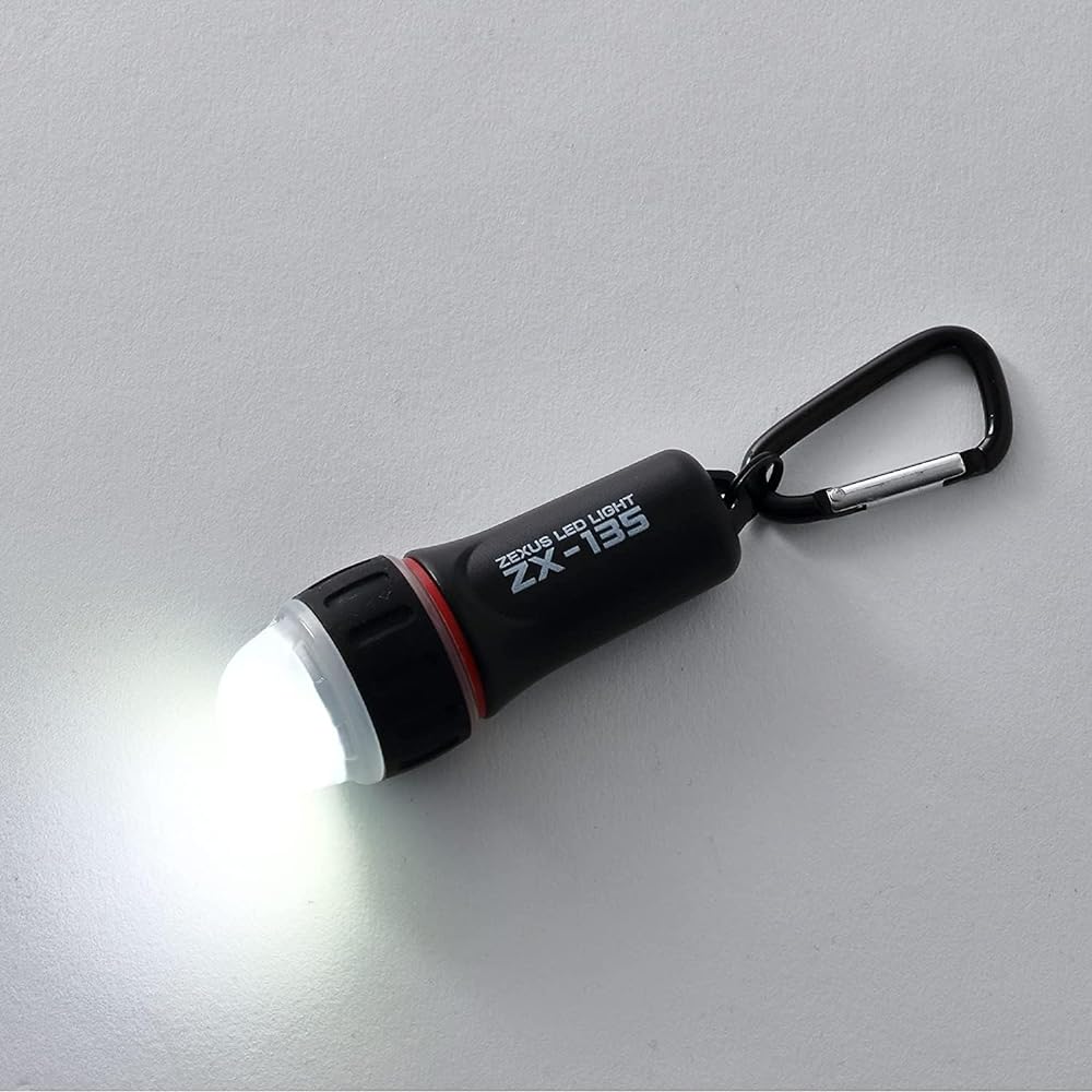 Fuji Toki ZEXUS LED Light ZX-135 (FLASHER) [Maximum 180 lumens Flushing usage time: Up to 200 hours IPX7 equivalent]