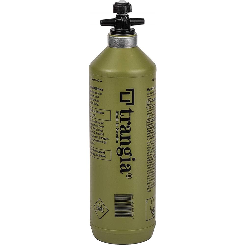 trangia Fuel Bottle 1.0L Fuel Bottle for Alcohol Burner