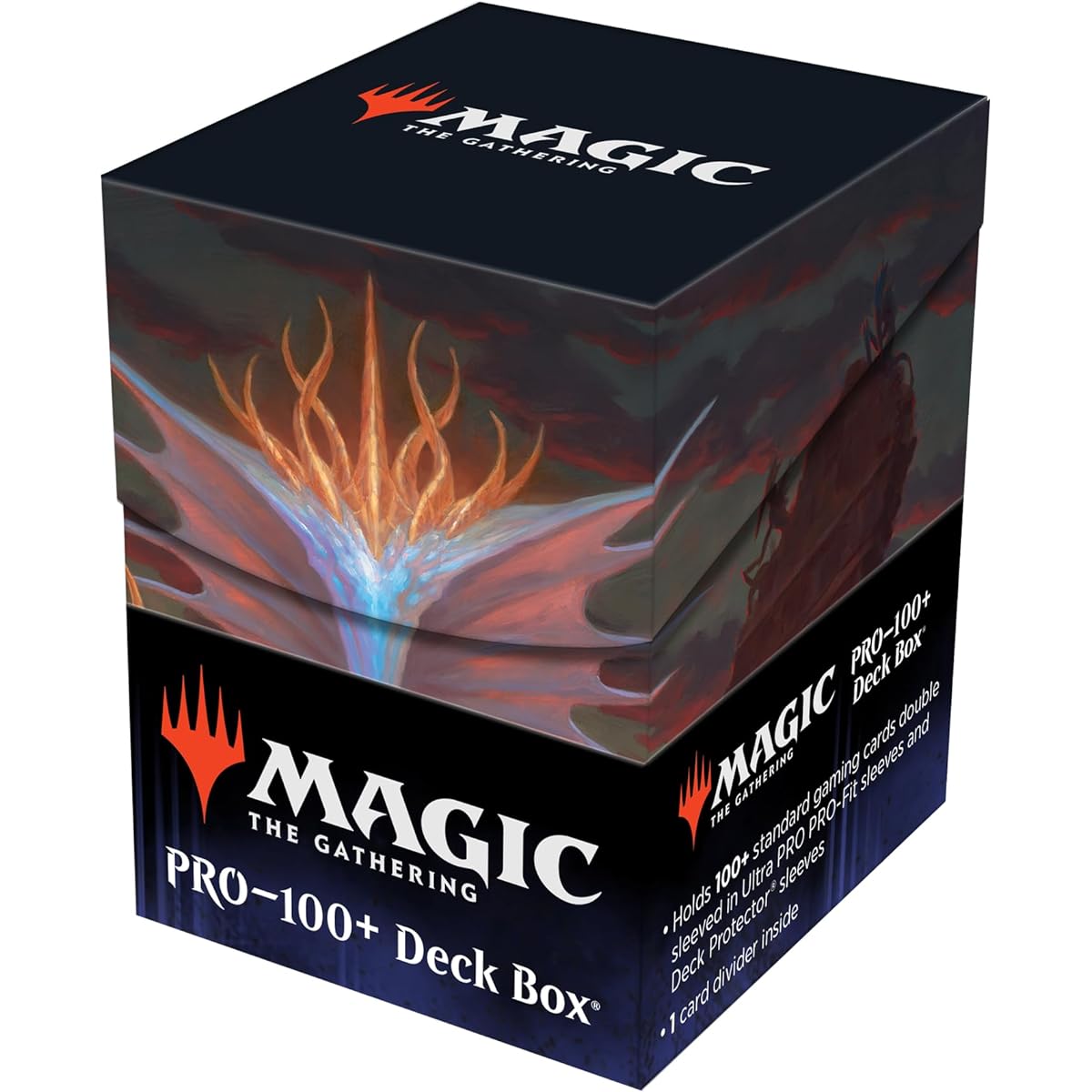 Ultra Pro - 100+ Card Deck Box Magic: The Gathering Commander Masters - Silver Gravemoor Artwork - Holds up to 100 Double-Sided Cards. Protect & Store Your Collection Cards