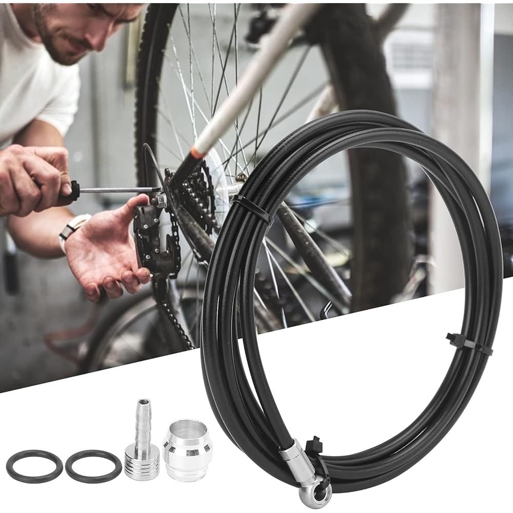 Bicycle 2M Disc Brake Oil Tube Brake Hose with Connection Insert for SRAM GUIDE R/RS/G2