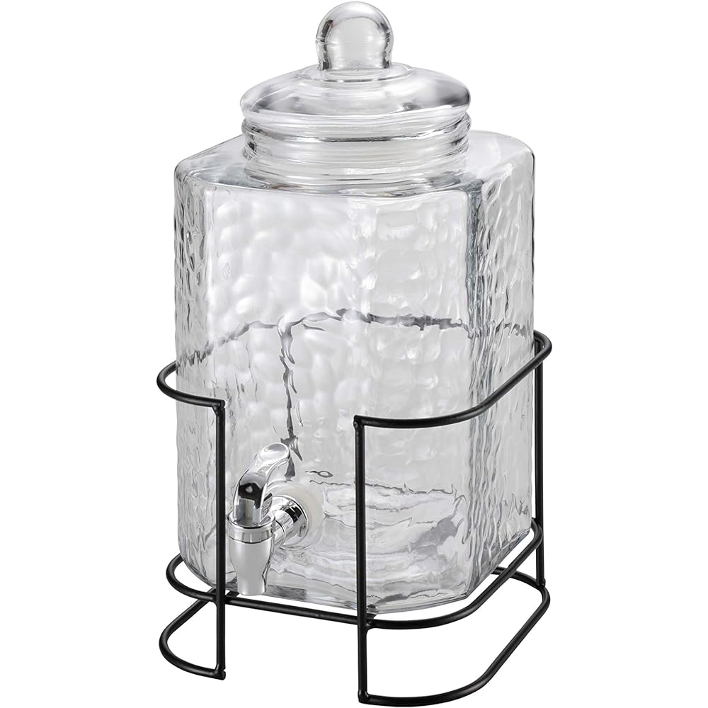 CAPTAIN STAG Jug Tank Glass Drink Server with Stand UW-2010/UW-2011