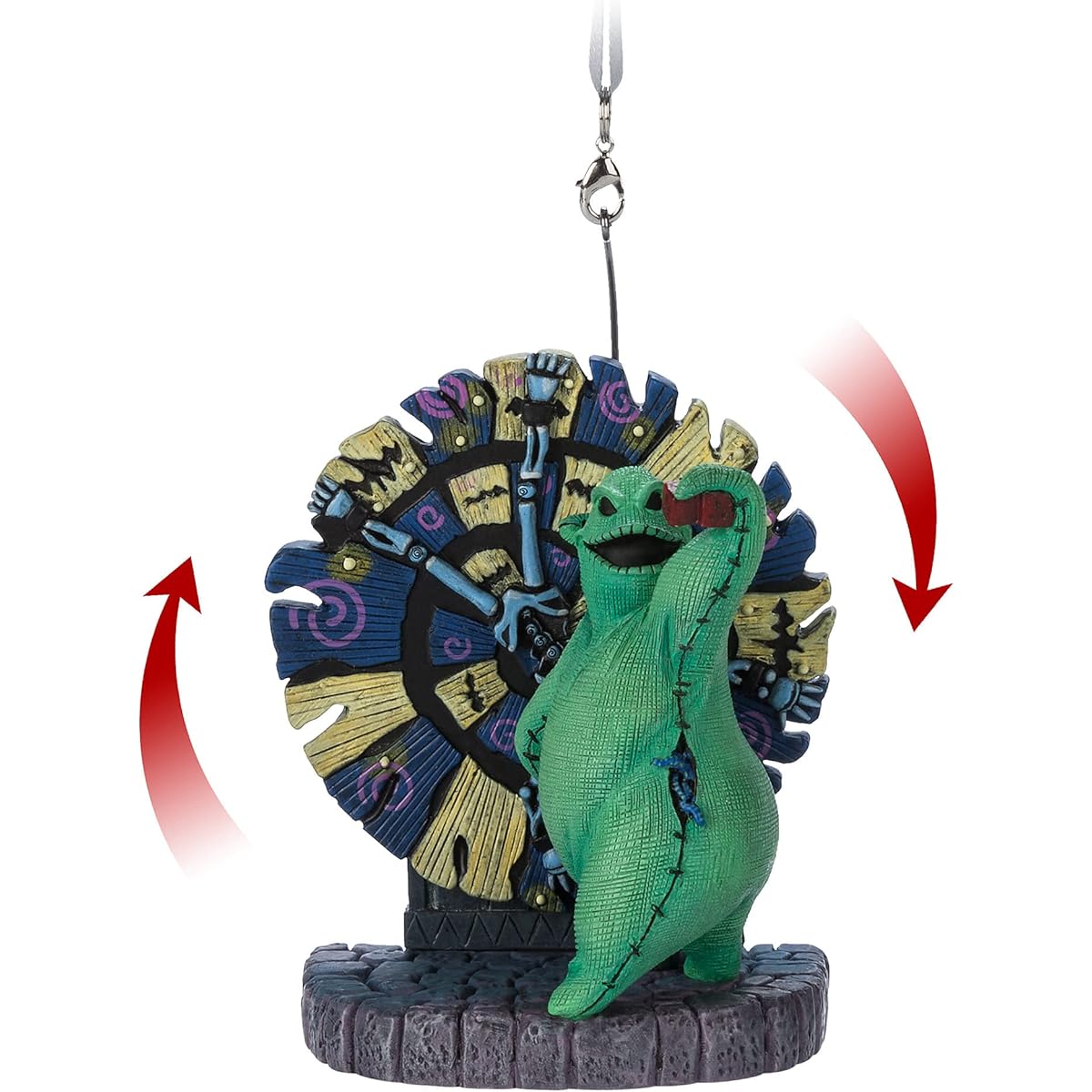 Disney Oogie Boogie Sketchbook Ornament Tim Burton's Nightmare Before Christmas