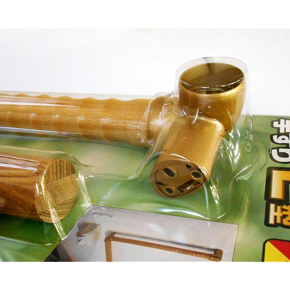 WAKI ABIRA Warm Handrail L Shape Vertical Grip + Horizontal Straight Type 600X600mm Clear Thickness 35Φ