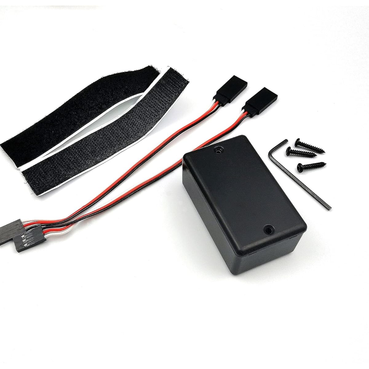 FainWan RC Waterproof Sealed Box Car and Ship Remote Control Model Dedicated Receiver Waterproof Box Receiver Sealed Box