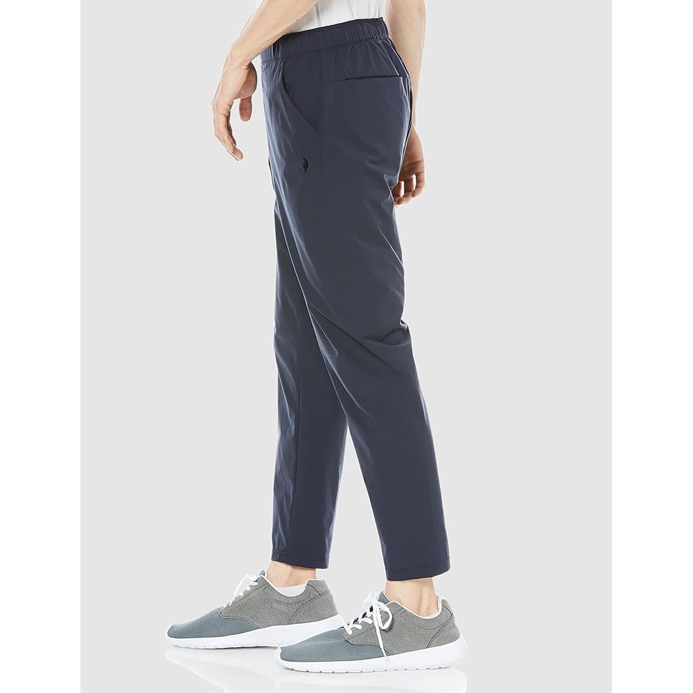 [Le Coq Sportif] Long Pants (9/4 Length) Tapered Running Jogging Gym Daily Sweat Absorbent Stretch