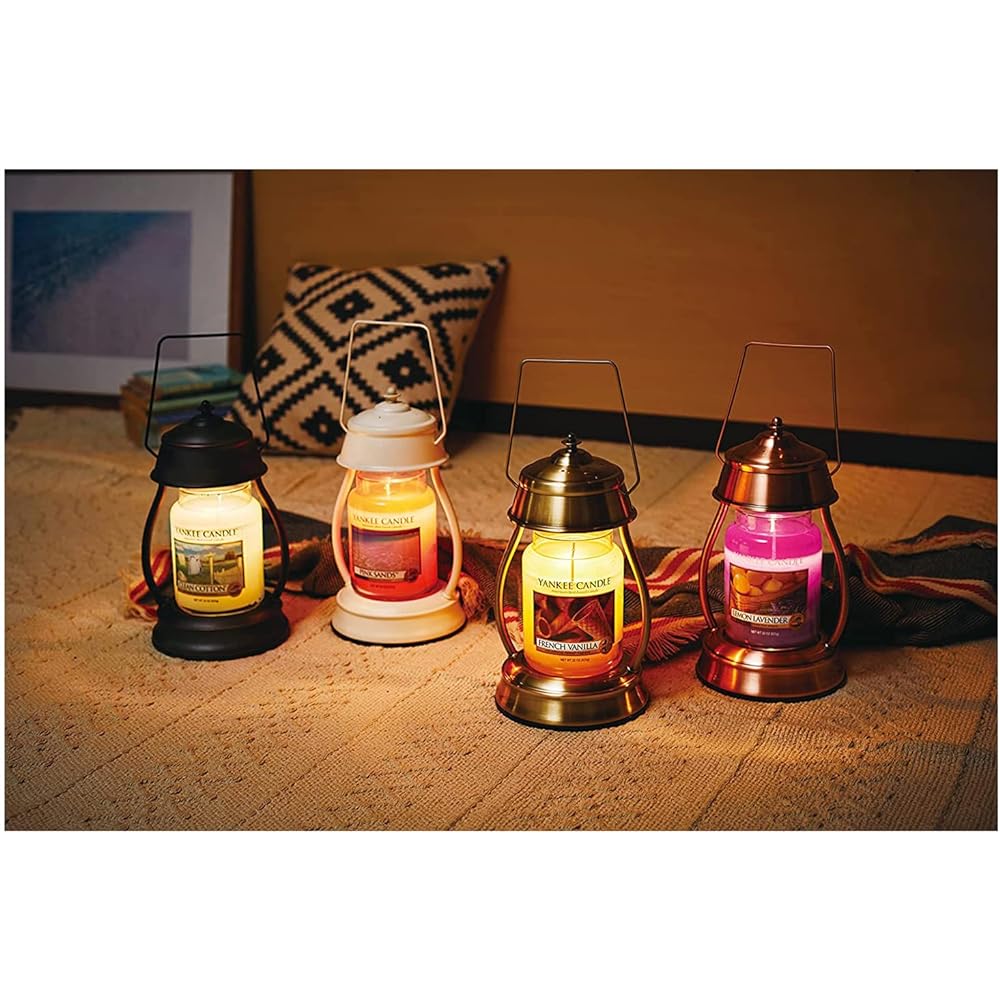 Kameyama Hurricane Candle Warmer Lamp White for M/L size