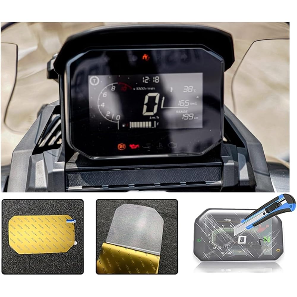 Fits for Honda ADV 350 160 ADV350 2022 2023 Accessories TPU Screen Protector Instrument Membrane Lens Cluster Scratch Protection Film Protector Instrument