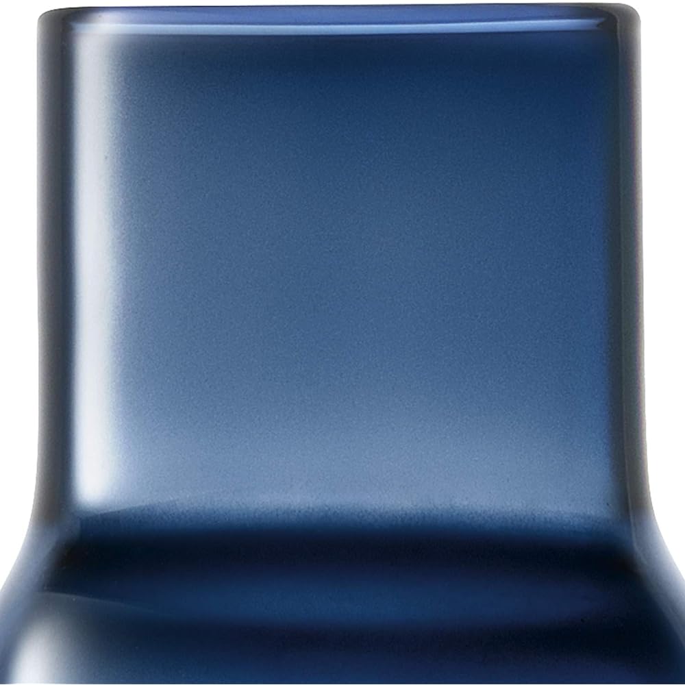 LSA Flower Base Blue W7xD7xH19cm LSA LUT87, G1551-19-610