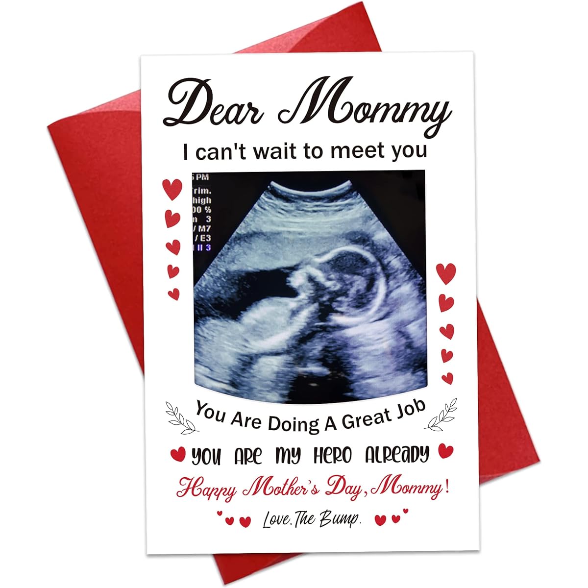 JUESMOS Happy Mother's Day Greeting Card