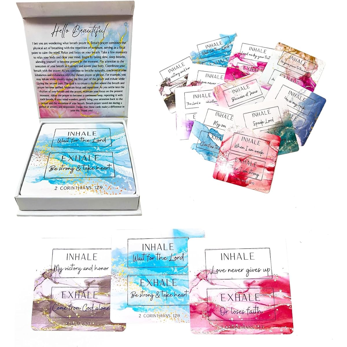 Affirmation cards for women - positive affirmation cards - prayer cards - mindfulness cards for anxiety - affirmation cards - affirmation words cards - daily affirmation cards - self affirmation cards