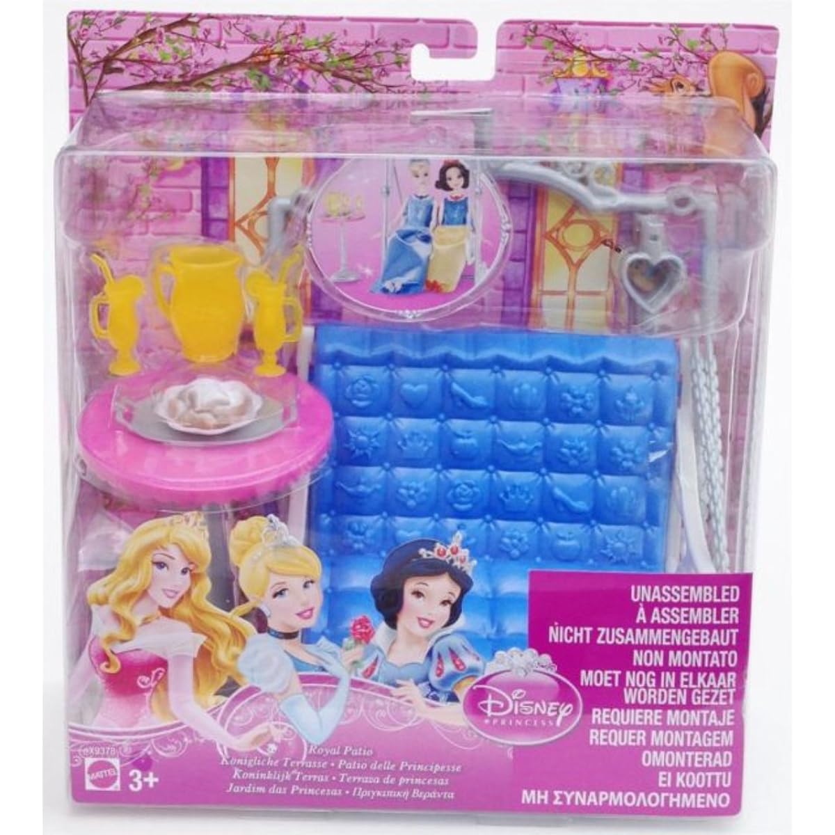 Disney Princess Royal Patio 8815b [Doll Doll Furniture Accessories Goods Mattel]