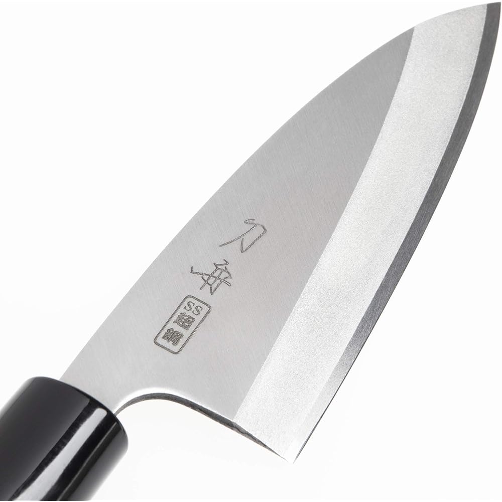 Toshu Giken Knife Forged Ajikiri Knife 120mm "Toshu SS" Japanese Knife Made in Japan 14732