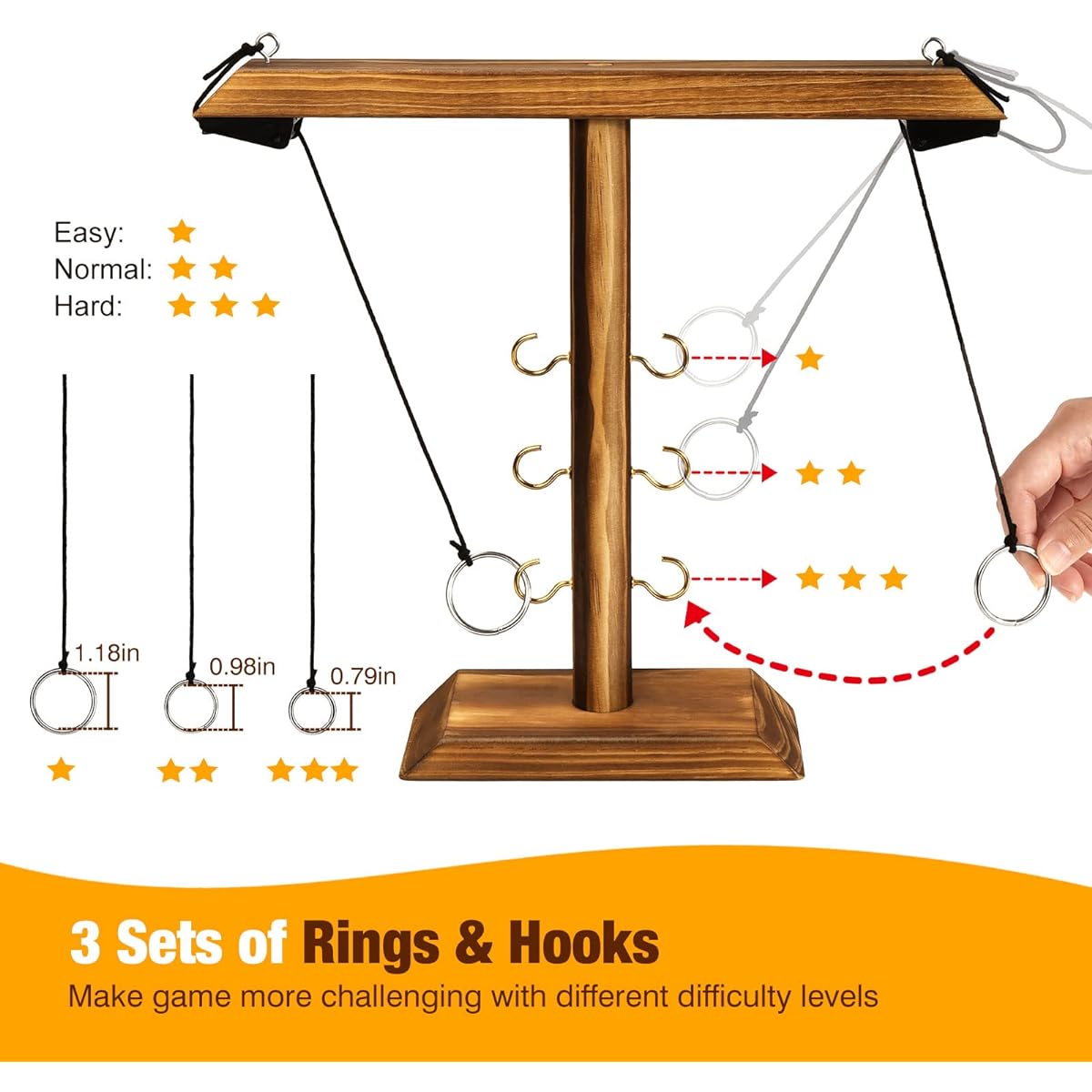 TIPKITS Hook & Ring Game