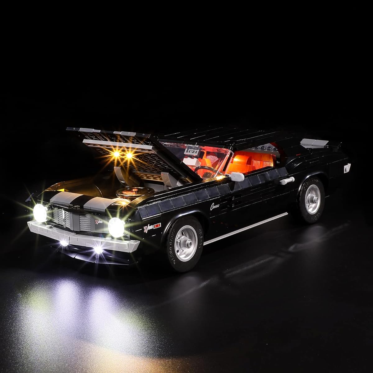 Lighting Light for Lego-10304 Camaro-Z28 - LED Lighting Kit Compatible with Lego Building Blocks Models - Model Set Not Included