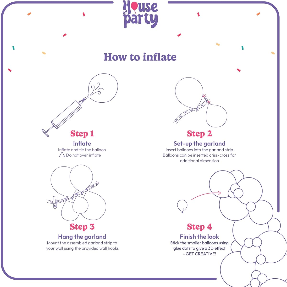 HOUSE OF PARTY Gray Balloon Garland Kit | Pastel Gray Balloon Garland Kit with Gray Balloons Light Gray Balloons Birthday Wedding Baby Shower Decorations