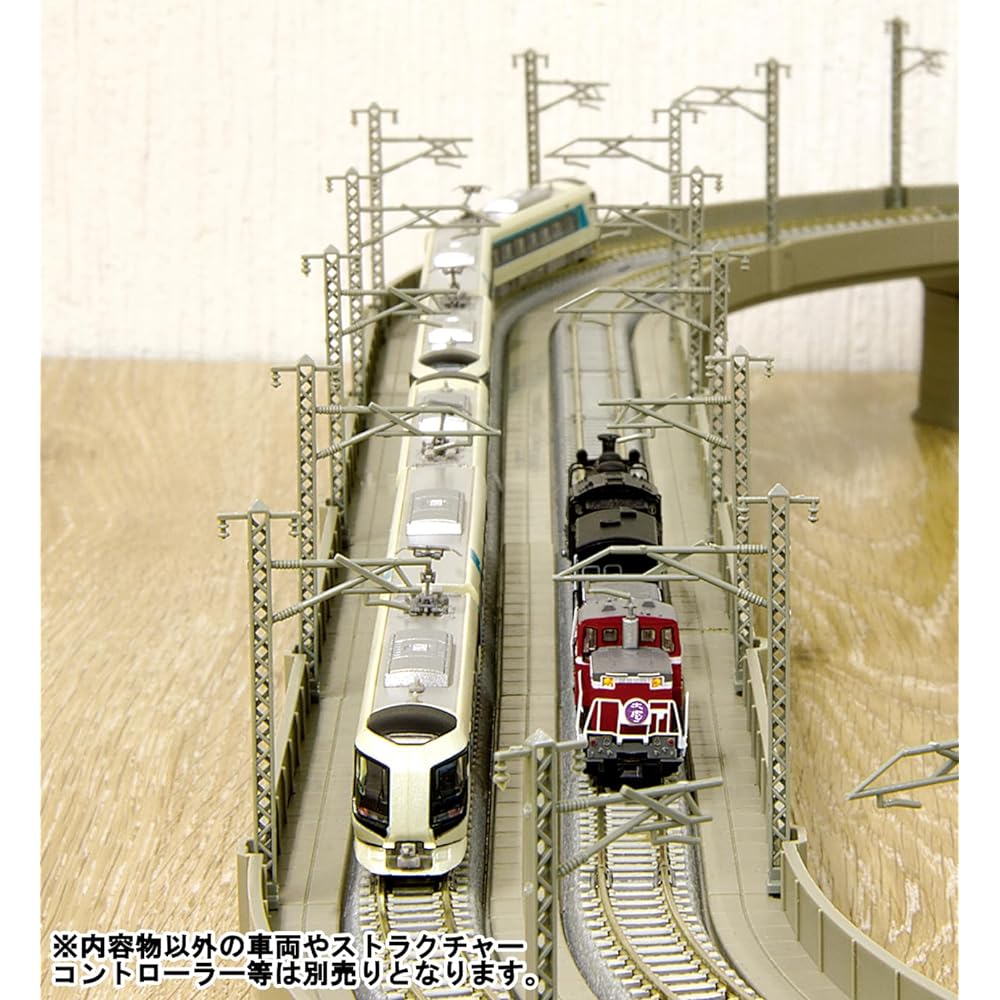 Rokuhan Z Gauge Double Track Elevated Line Set R095 Railway Model Supplies