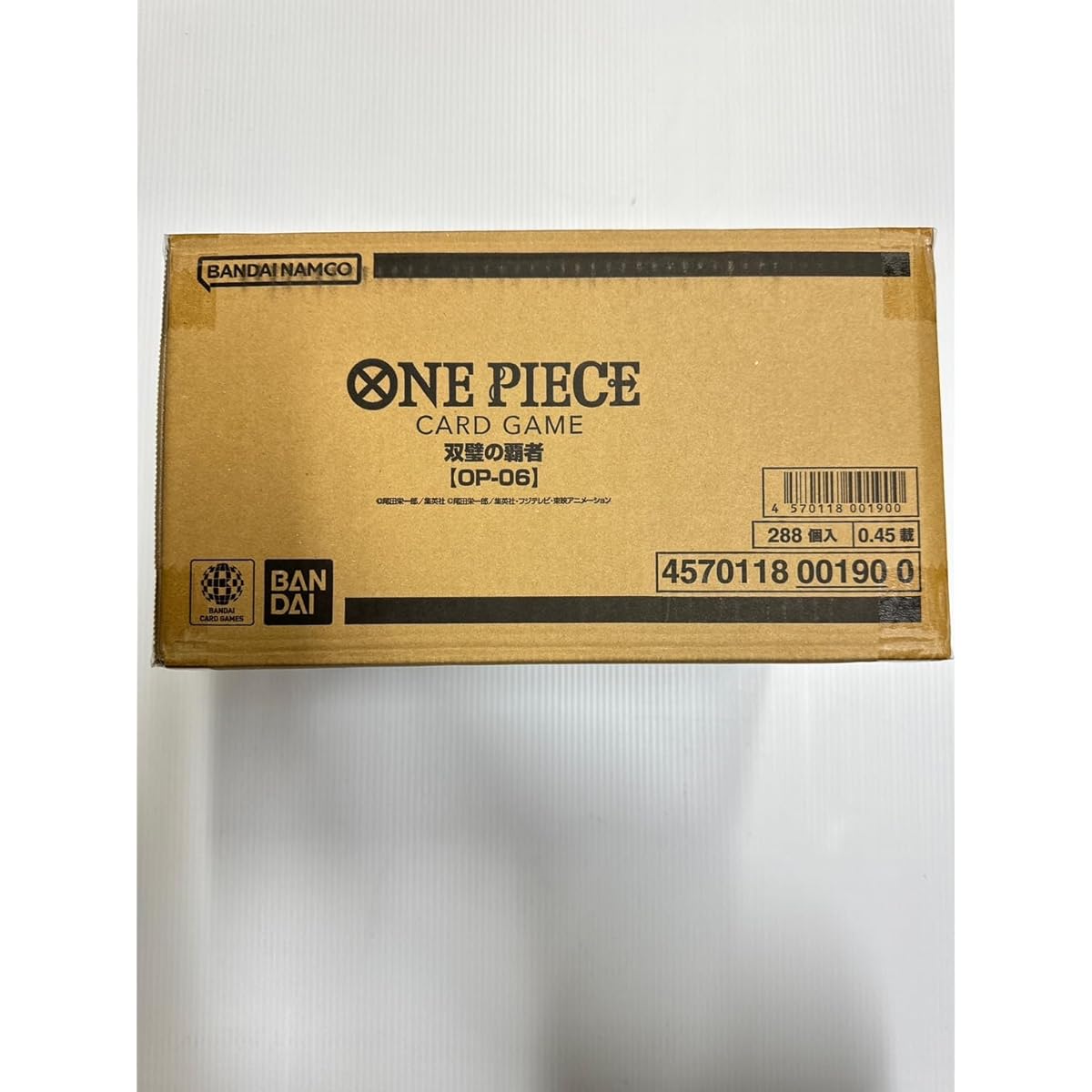 [1 unopened carton] ONE PIECE Card Game One Piece Card Game Double Champion Carton [OP-06]
