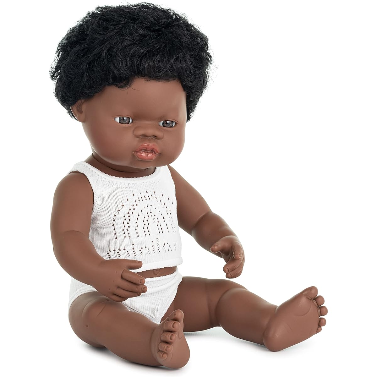 Miniland Baby Doll African Boy (38 Cm, 15")